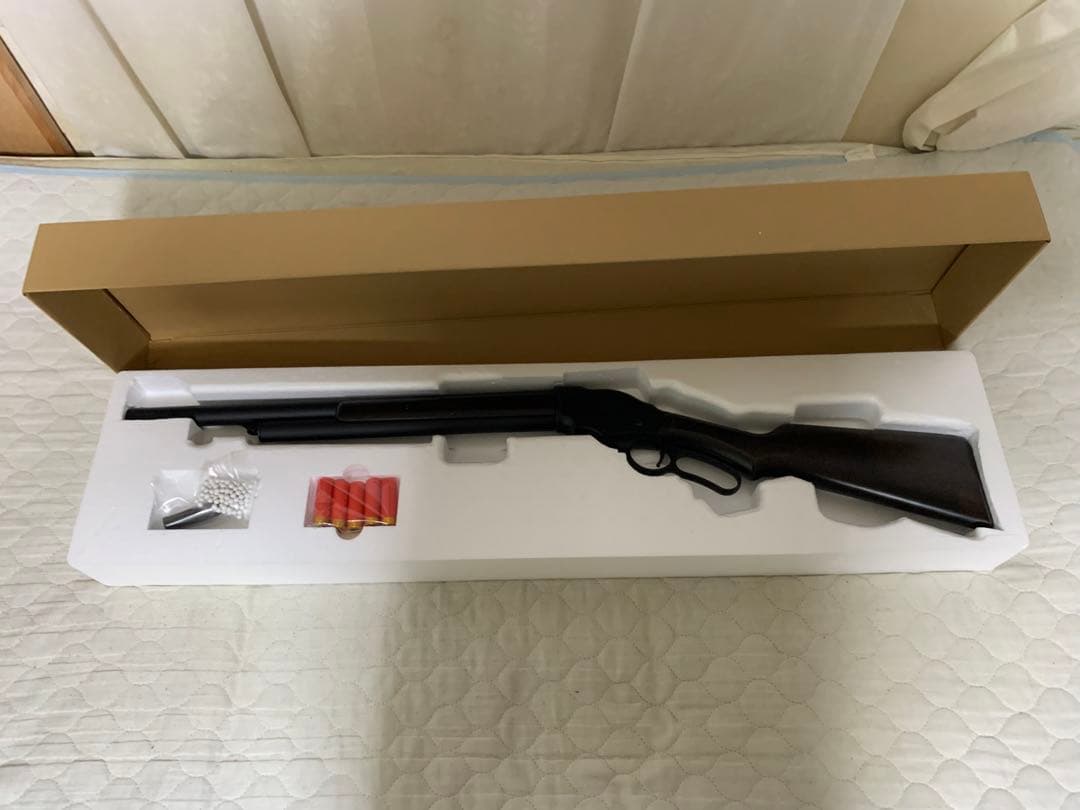 マルシン m1887 カーズガン マットブラックコーティング 木製ストック