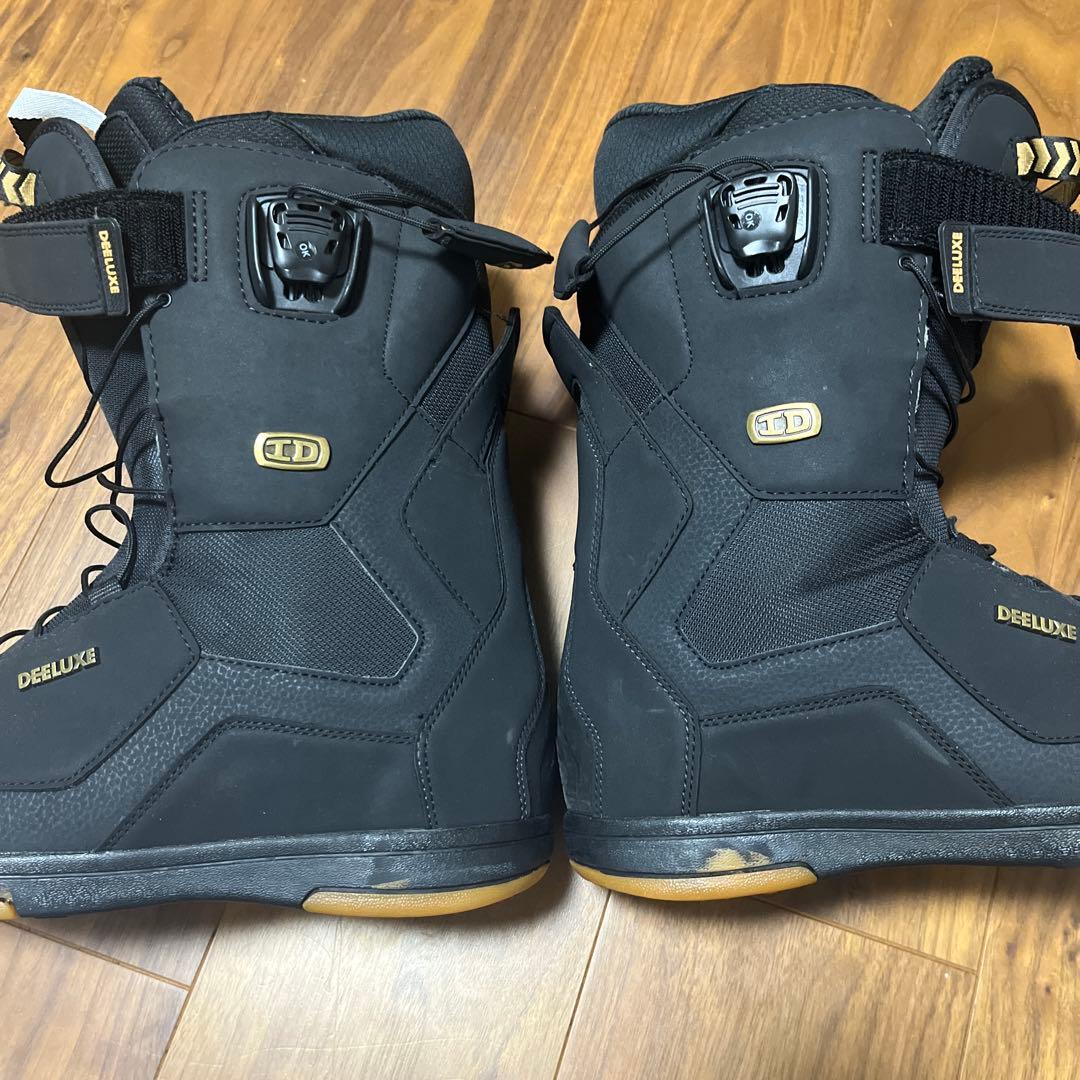DEELUXE ブラック スノーボードブーツ ダイヤル式 US8.5