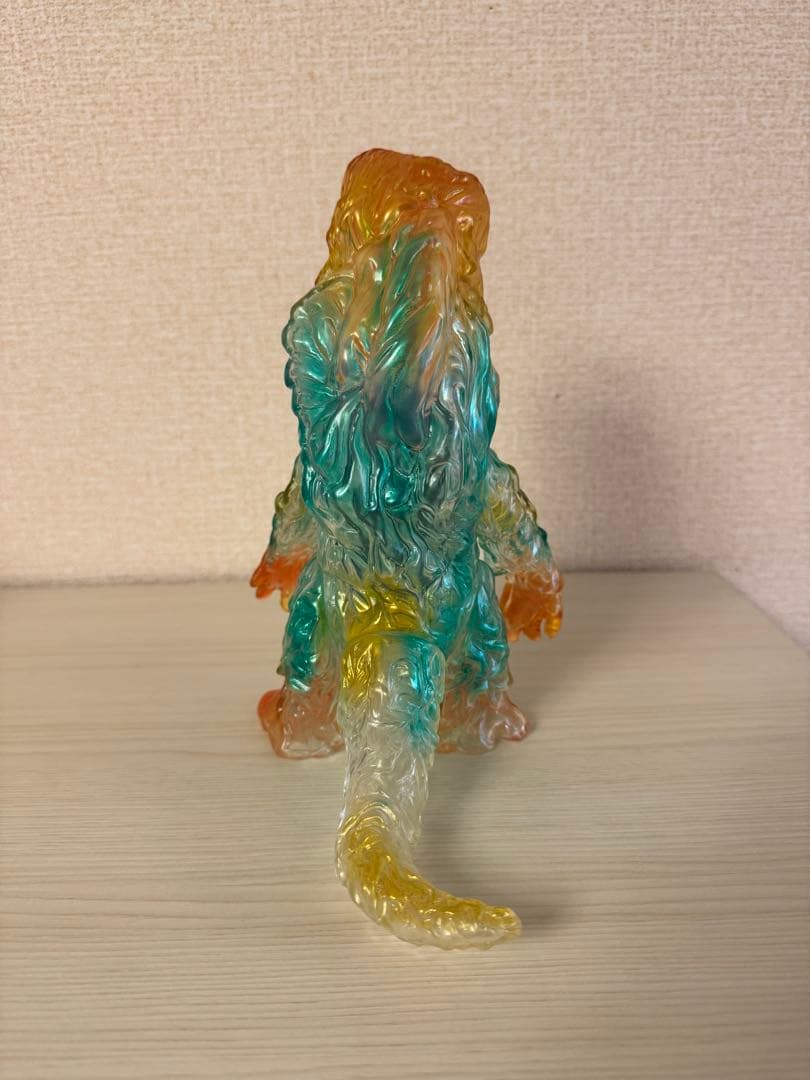 ヘドラ ブルマァク ソフビ オーロラカラー 怪獣 おもちゃ