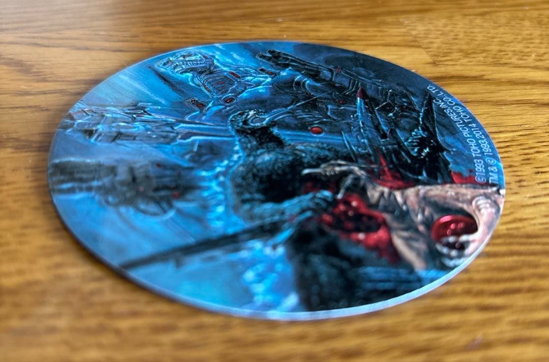 レア）ゴジラ新彫金マグネット3点セット 平成ゴジラVSシリーズ