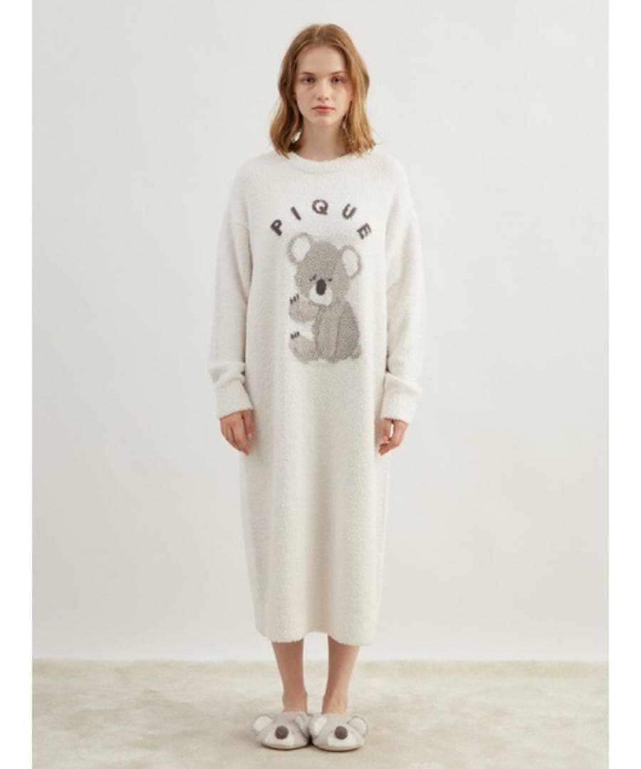 ジェラートピケ　ジェラピケ　コアラ　ワンピース　ベビモコ　ルームウェア