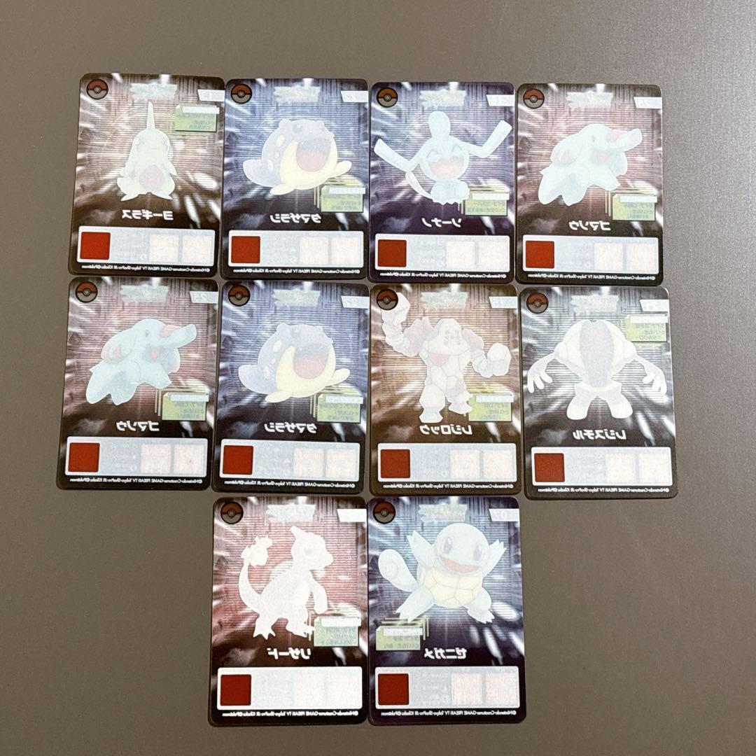 ポケモン　アドバンスジェネレーション　ラムネ　クリアカード　10枚セット