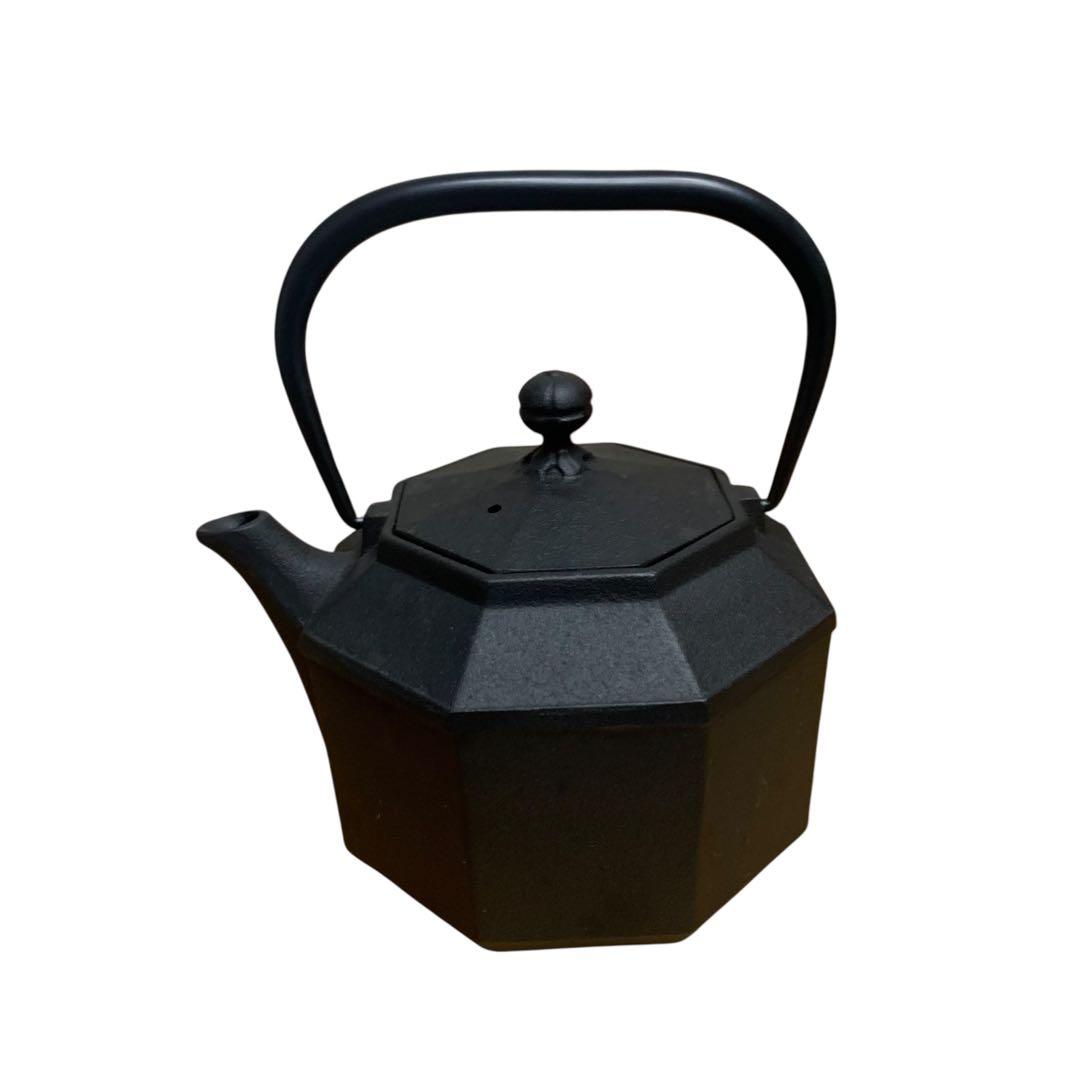 及源 八角 鉄瓶 0.8L 盛栄堂 OIGEN 南部鉄器