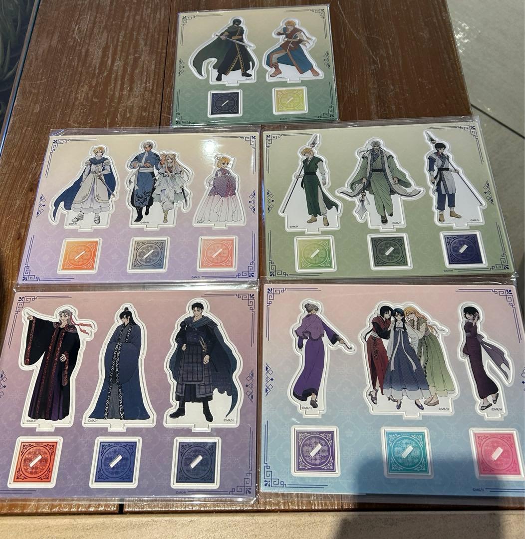 暁のヨナ 大原画展 アクリルスタンドセット 暁のヨナ大原画展 公式