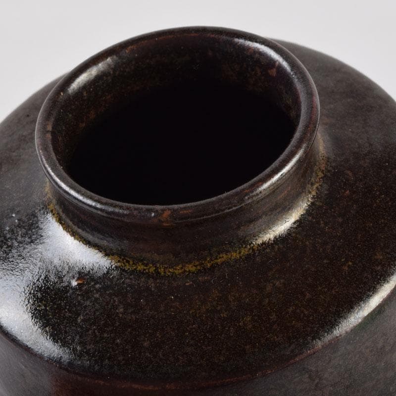 茶道具 古瀬戸 祖母懐茶入 銘清香 仕覆付 松尾流不染斎極め箱 V 8590