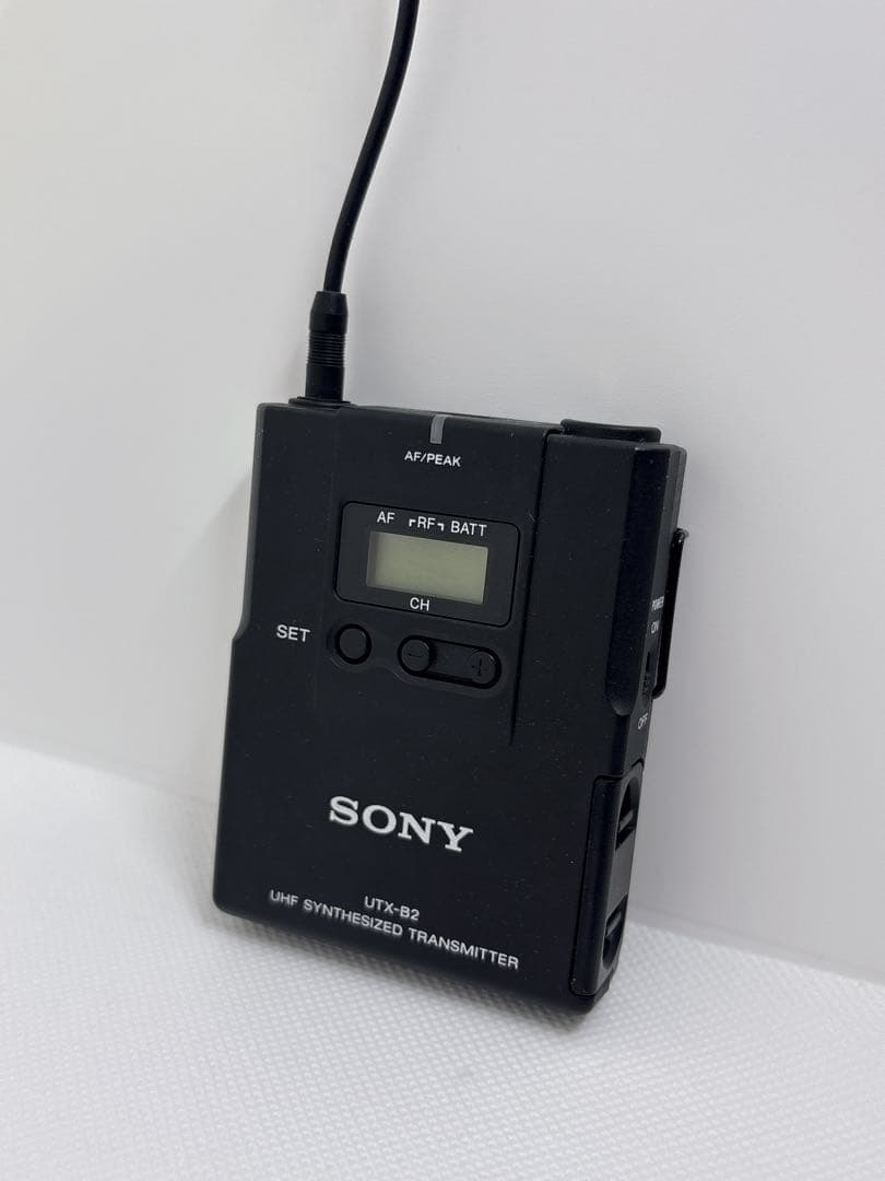 【美品】 SONY UTX-B2 URX-P2 ワイヤレスマイク 送受信機