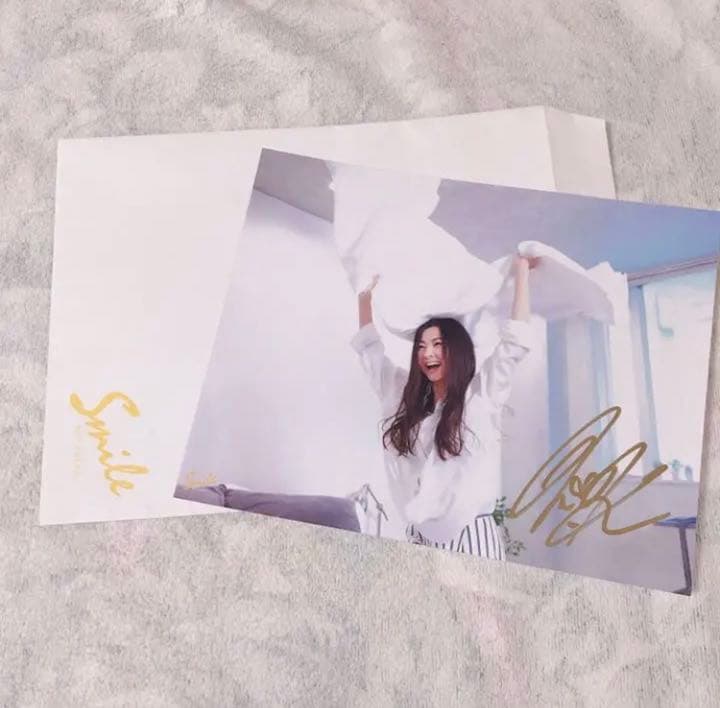 倉木麻衣 直筆サイン入りブロマイド