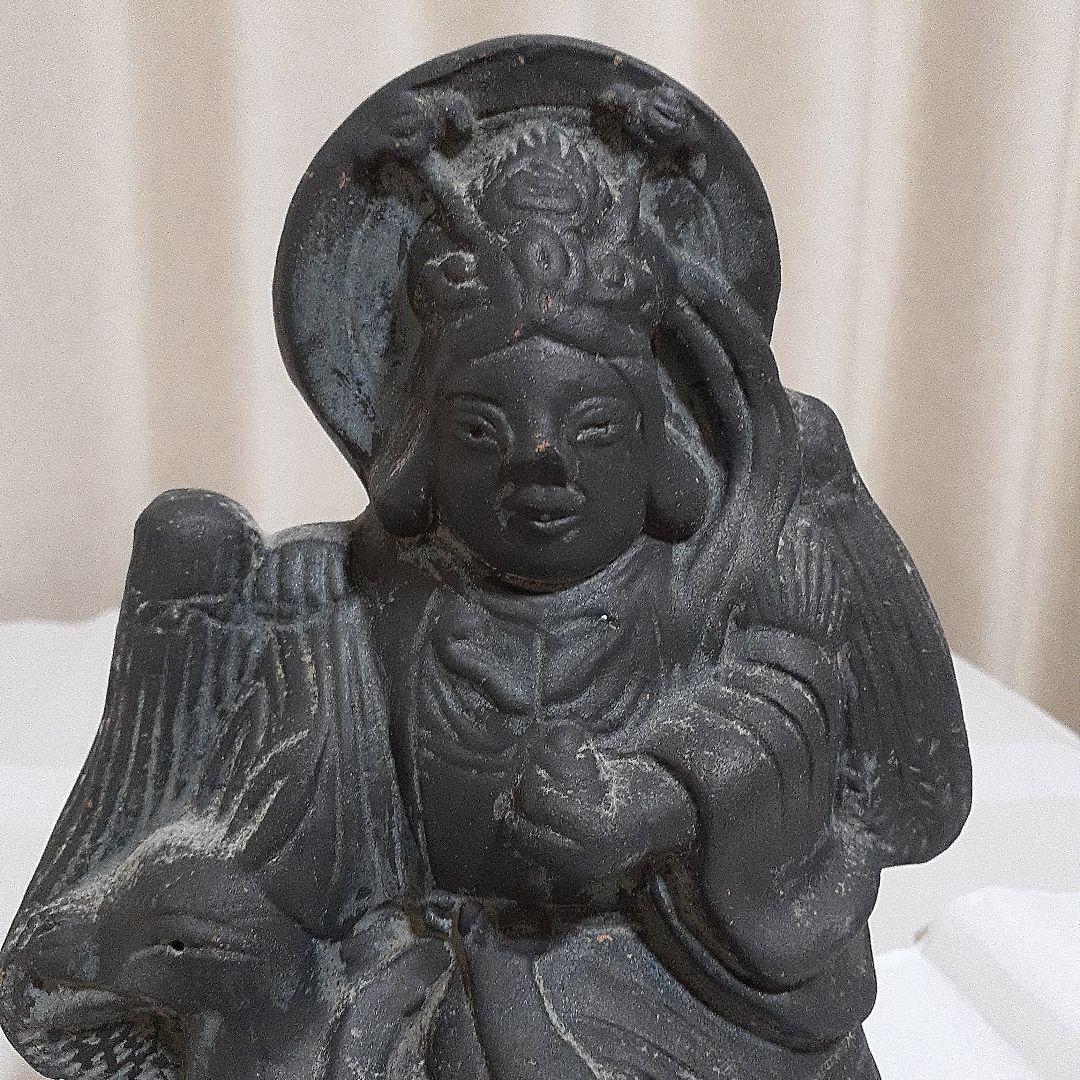 明治期【稲荷尊像】仏像 神像