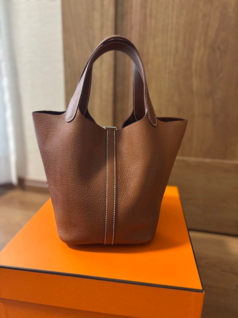 希少！新品未使用HERMESピコタンロックPMバレニアフォーブル おまけ付き