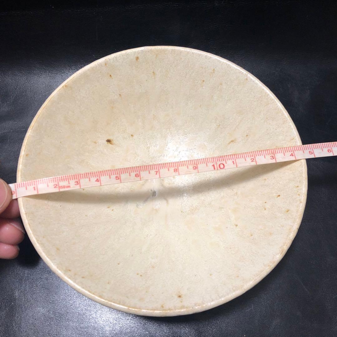 美しい古美術◾️蔵からクリームチーズケーキの様な美しい釉薬の抹茶