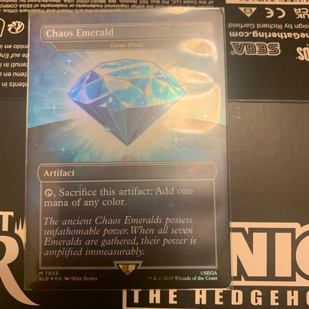 mtg 水蓮の花びら Chaos Emerald foil