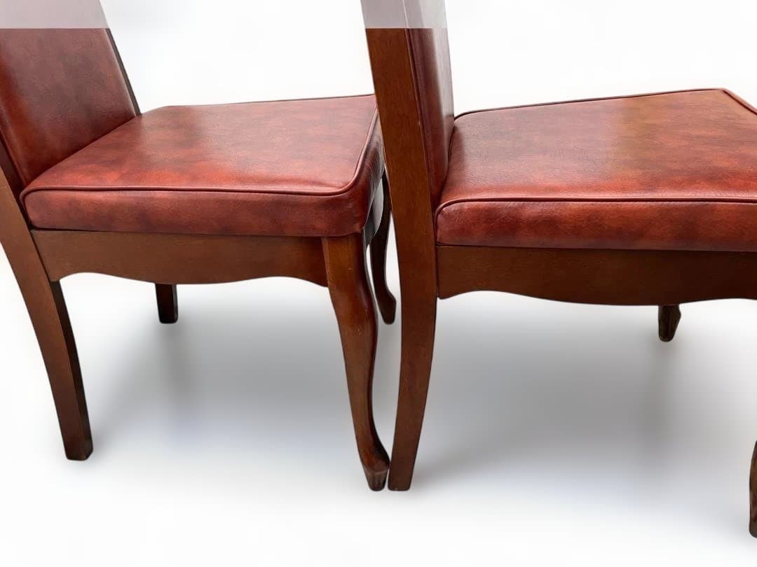 オリバー アンティーク 鋲打ち クラシック 2脚セット 05c20