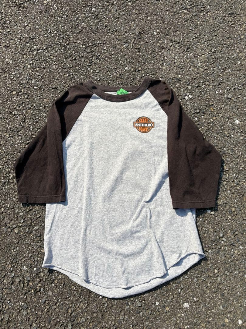 90s 希少　SKATE ANTIHERO イーグル　ラグランt