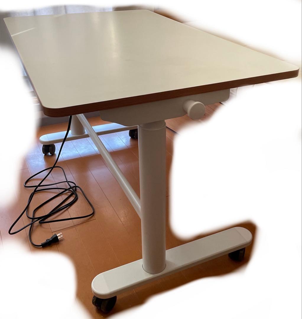 FLEXISPOT SD1 電動昇降式デスク 100x60cm キャスター付き