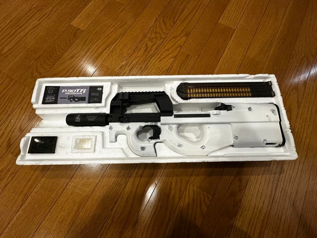 P-90TR 電動ガン サイレンサー付き