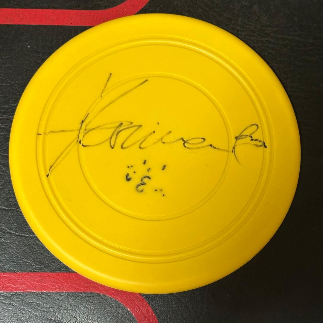 aespa カリナ 直筆サイン入り フリスビー aespa カリナ 直筆サイン入り フリスビー aespa カリナ 直筆サイン入り