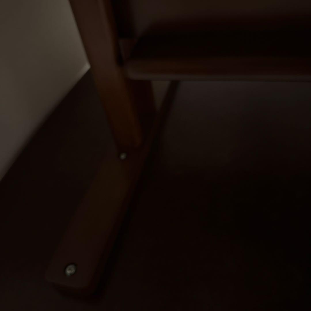 美品　カリモク60+ カフェテーブル1200［T36420HW］