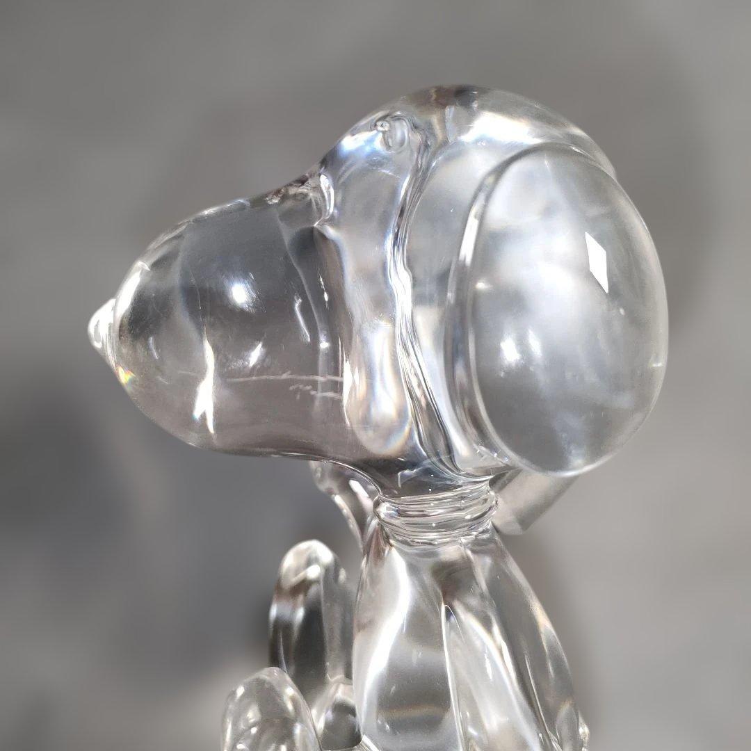 A1332-1/Baccat/バカラ/クリスタルスヌーピー/フィギュア/置物/