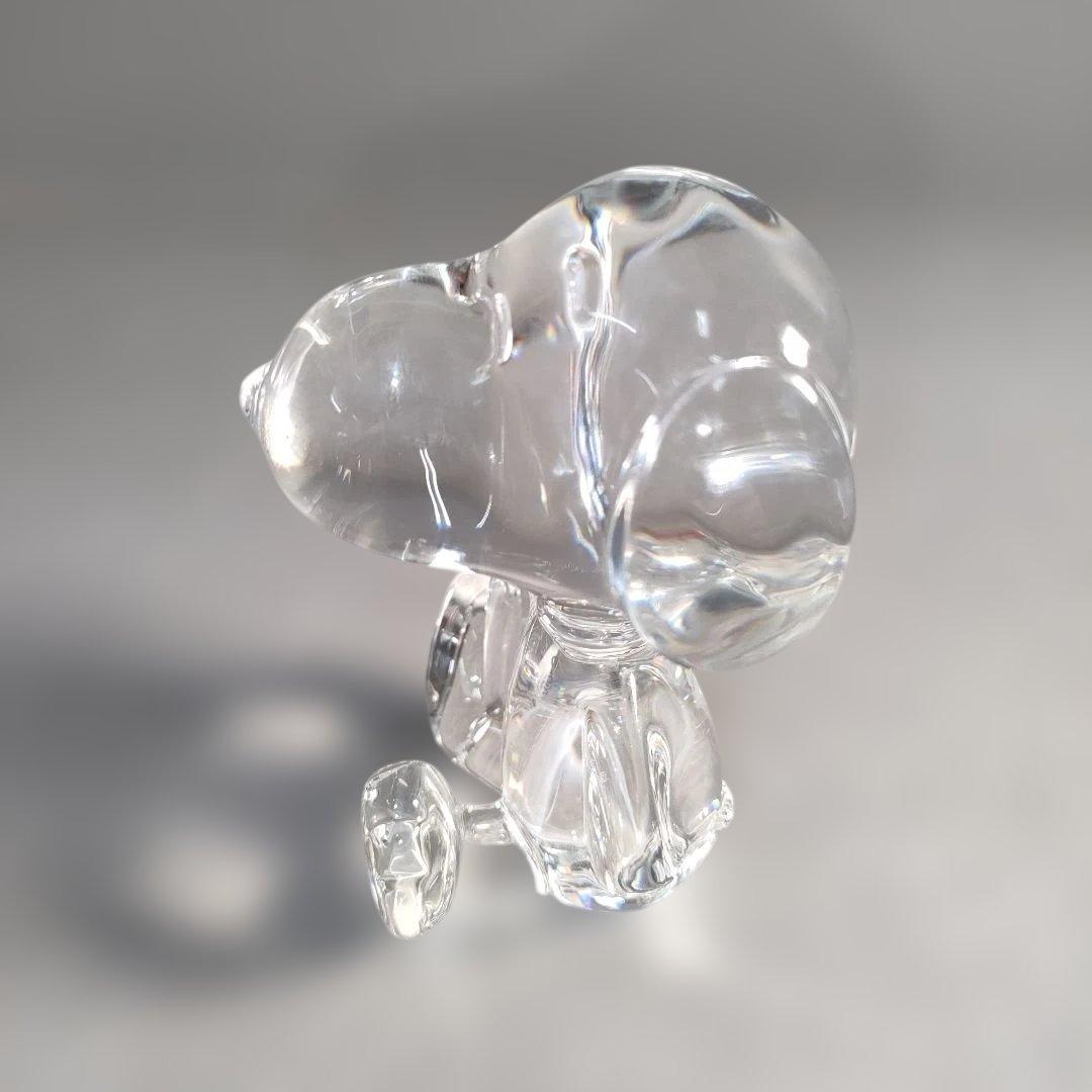 A1332-1/Baccat/バカラ/クリスタルスヌーピー/フィギュア/置物/