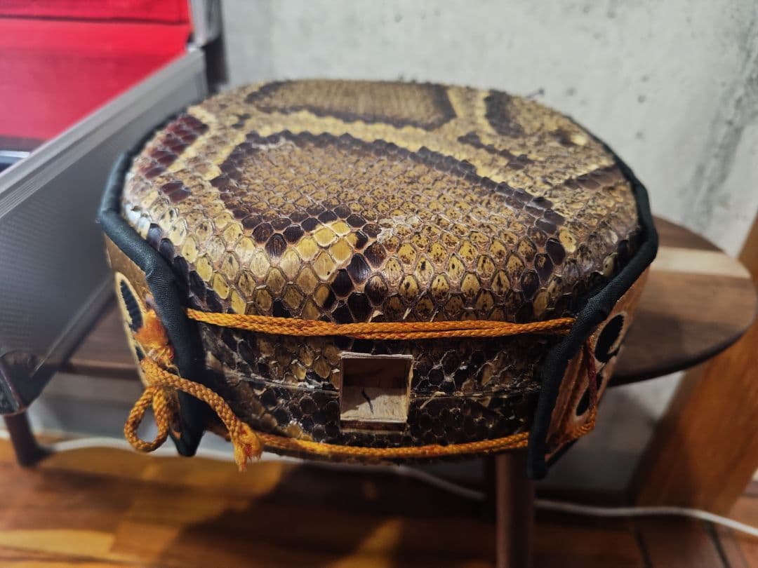 【希少】宮古木工芸 組立式三線 本皮