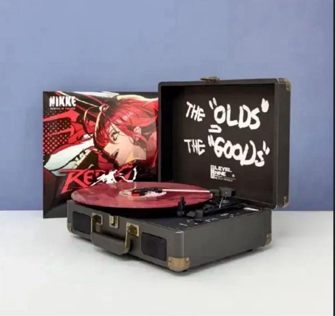 【★韓国限定】レッドフード LPプレイヤーセット ターンテーブル 勝利の女神ニケ 韓国限定】レッドフード LPプレイヤーセット ターンテーブル 勝利の