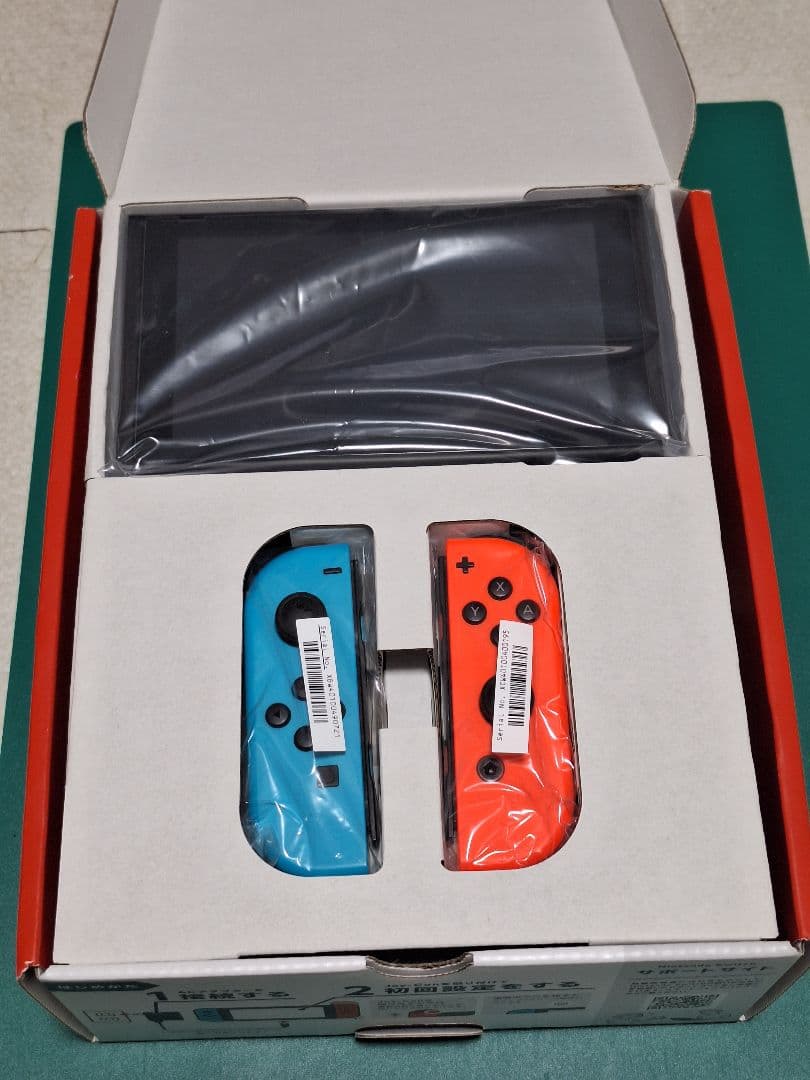 Nintendo Switch ニンテンドースイッチ本体　ネオン 付属品未使用