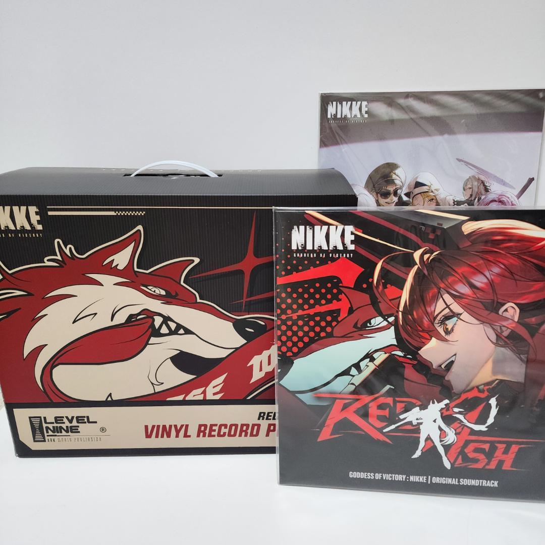 ☆期間限定☆ NIKKE レッドフード LPプレイヤー レコード セット