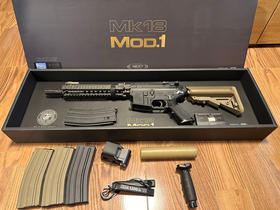 東京マルイ MK18 MOD1 おまけ多数 夏のボーナス割！！ M4A1（MK18
