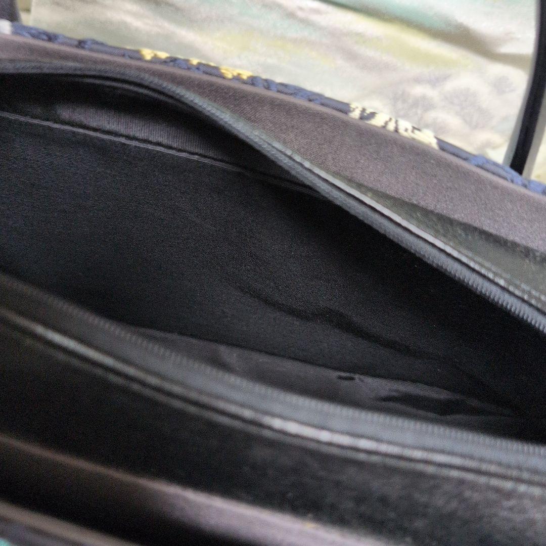 利休バック　和装用バッグ 華紋　柄 大きめ　新品