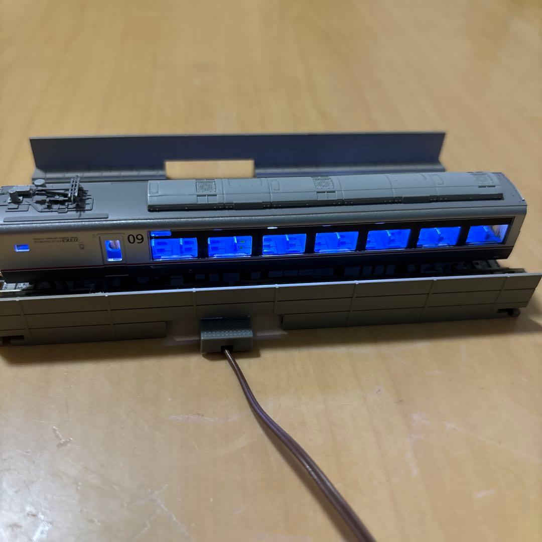 マイクロエース　小田急ロマンスカー 30000形 EXEα 10両 室内灯付き