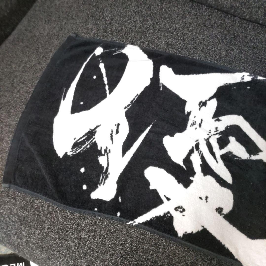 優里 初期レア ダイナミックロゴタオル ブラック