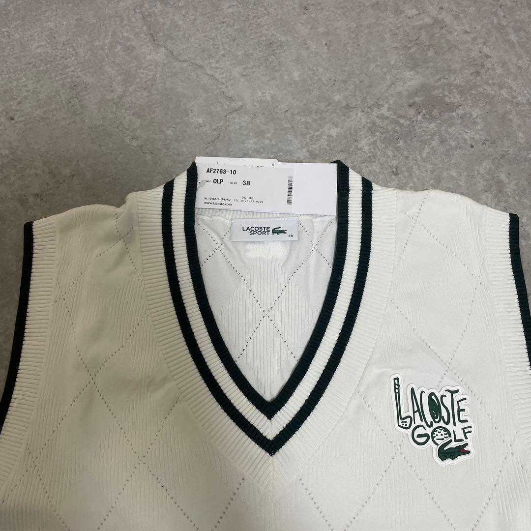 【新品】LACOSTE GOLF ゴルフウェアセットアップ38/36