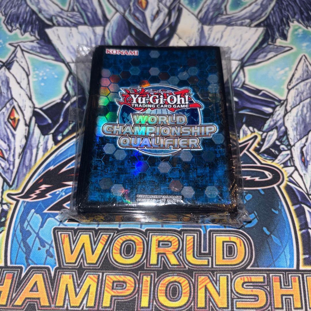 遊戯王 WCQ スリーブ 85枚 ブルー 青 遊戯王 wcq 2010 青 スリーブ 136