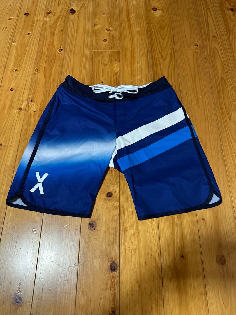 水着・ラッシュガード veatm BLUE GRADIENT SURF SHORTS SPEAR DESIGN