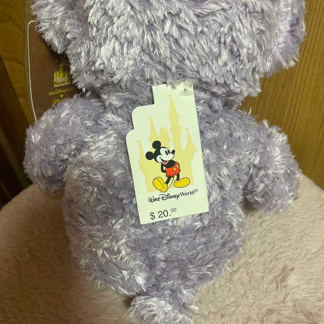 ダッフィー  WDW パープル　ラベンダー