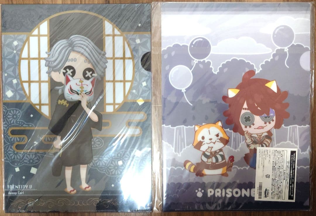 希少】第五人格 楽天 くじ ラスカル クリアファイル セット｜希少】第