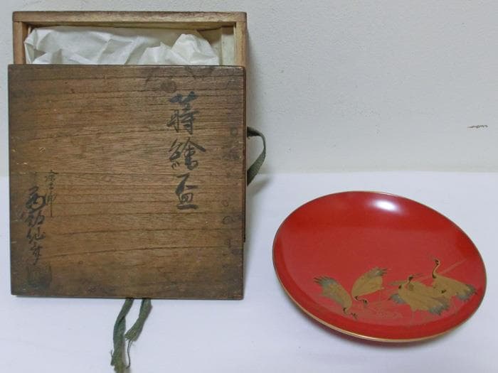 ☆江戸期☆江戸時代☆大盃☆塗師 西郡仙斎☆蒔絵