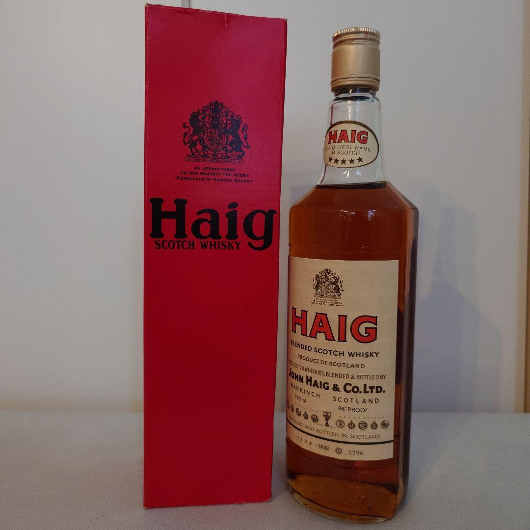 ジョン ヘイグ スーパーファイン 750ml 43% オールドボトル