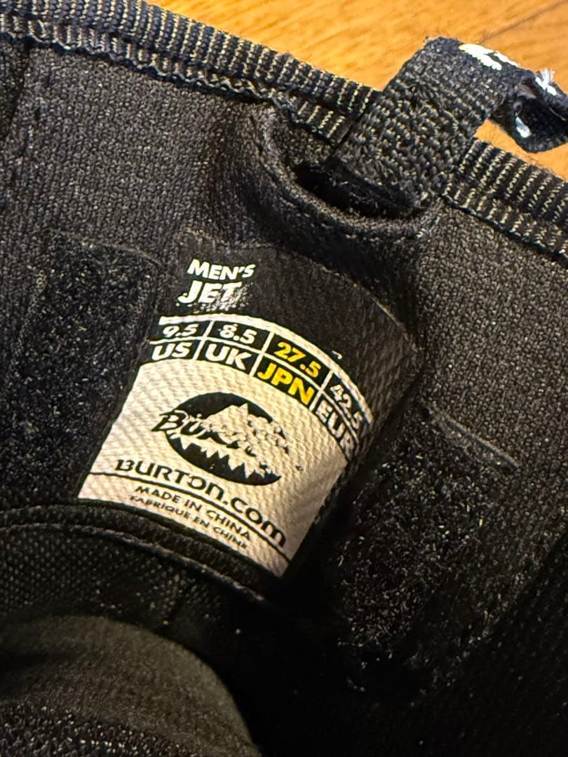 美品 バートン HIGHLINE BOA 27.5cm 8回使用