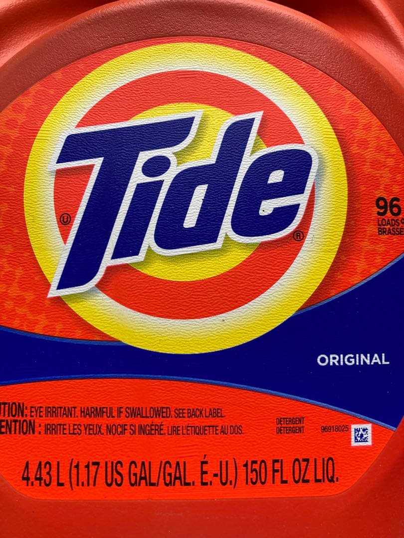 S*E様 Tide Original 液体洗剤 2倍濃縮 4.43L タイド 米