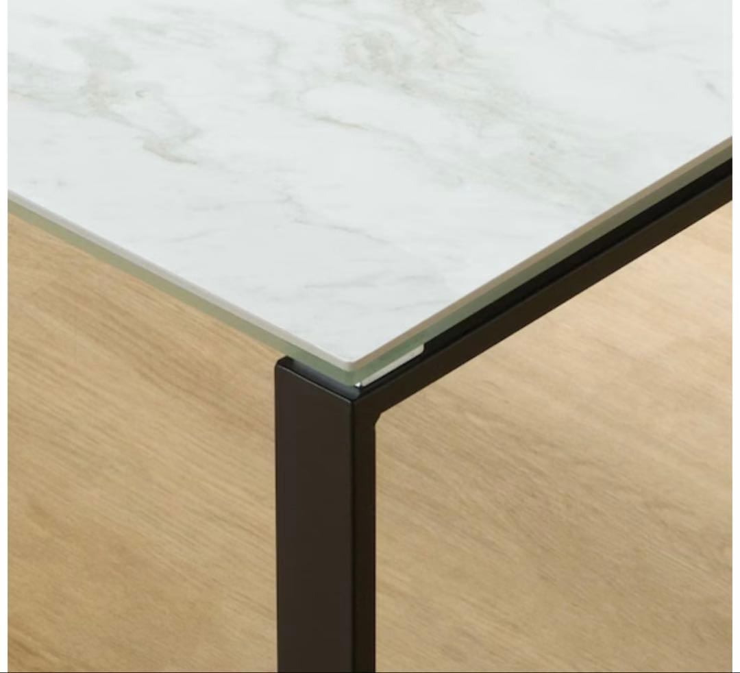 ニトリ セラミックダイニングテーブル 大理石風