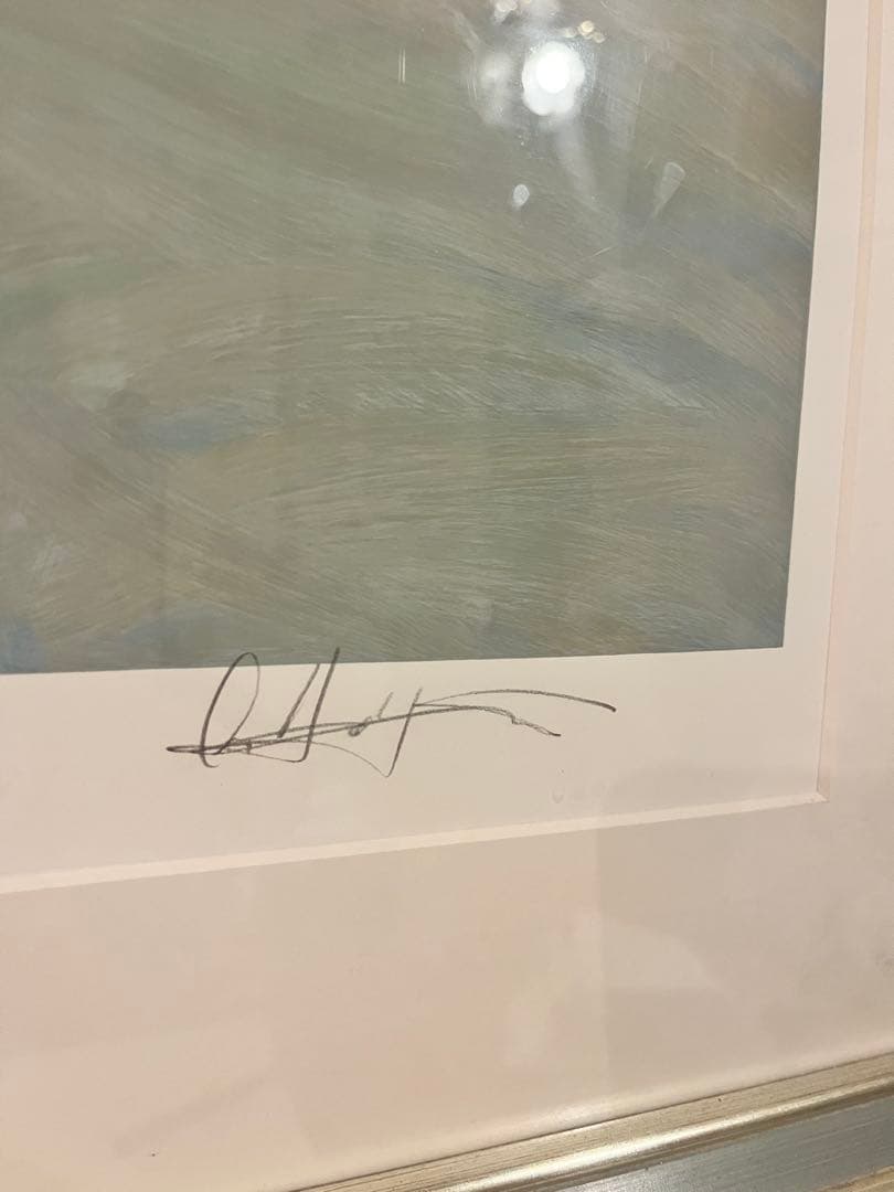 母と子 AP 71/75 印象派風 絵画