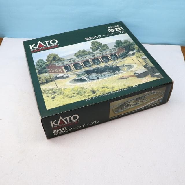 KATO　20-281 電動式ターンテーブル＋アプローチ線路（18線分）-2
