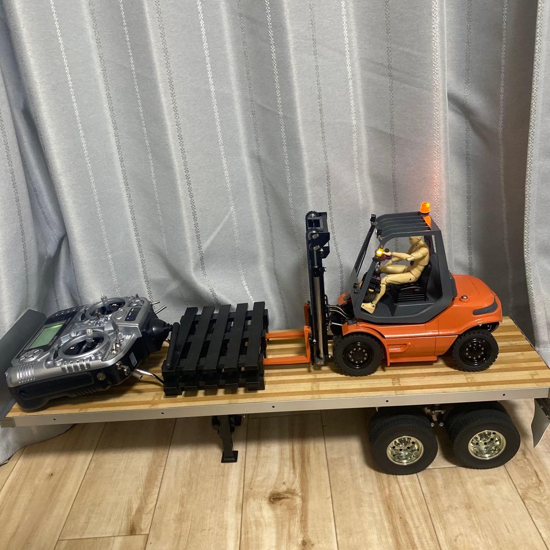 Lesu 1/14 RC油圧フォークリフト
