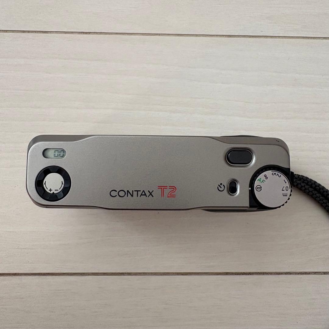 CONTAX T2 DATABACK チタンシルバー コンタックス 作例あり - メルカリ
