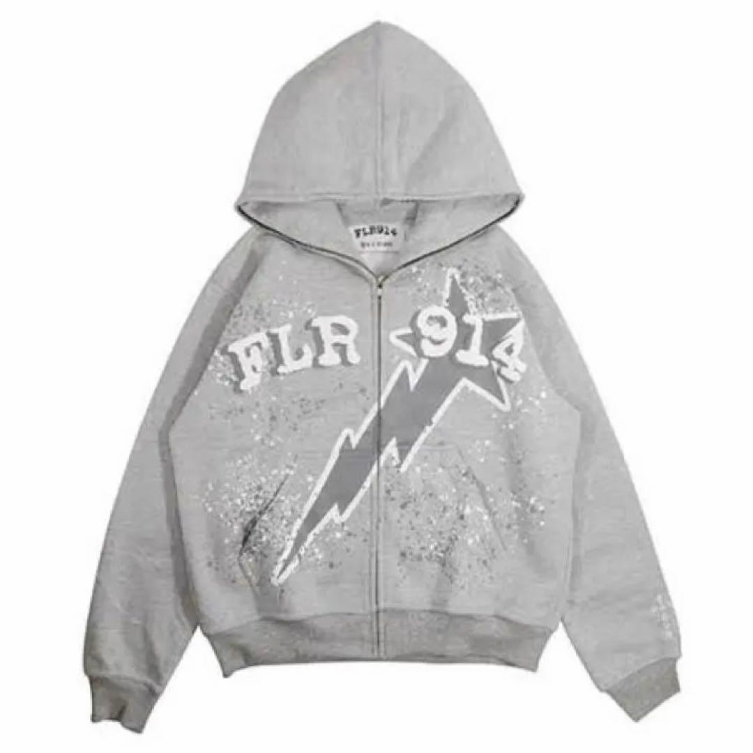 [入手困難] FLR914 グレー パーカー