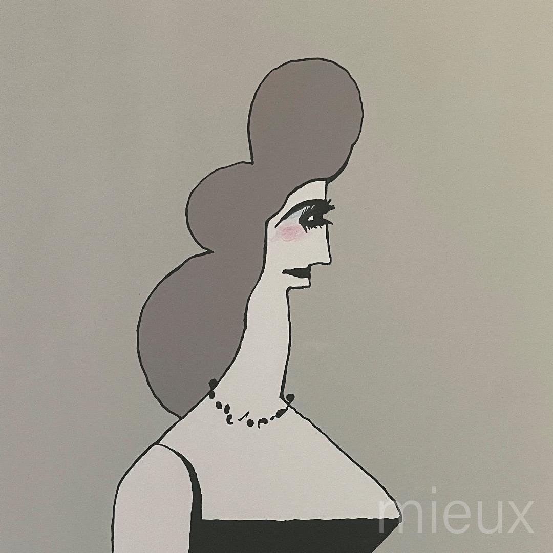 灘本唯人「女<K>」シルクスクリーン サイン入り 額付 中古 美品 灘本唯人「女<K>」シルクスクリーン サイン入り 額付 中古 美品 灘本唯