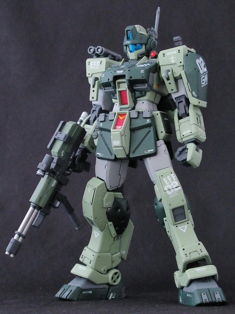 HG ガンプラ ジムスパルタン 全塗装 完成品