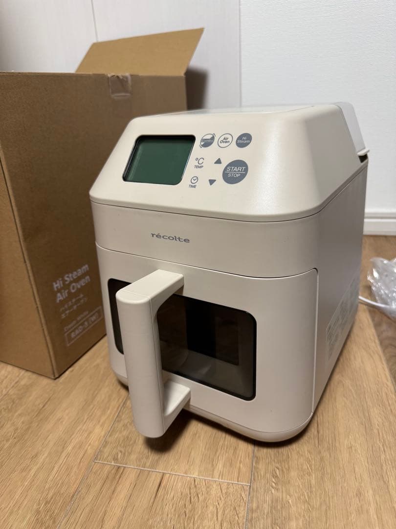 recolte Hi Steam Air Oven ベージュ ナナエル⭐︎