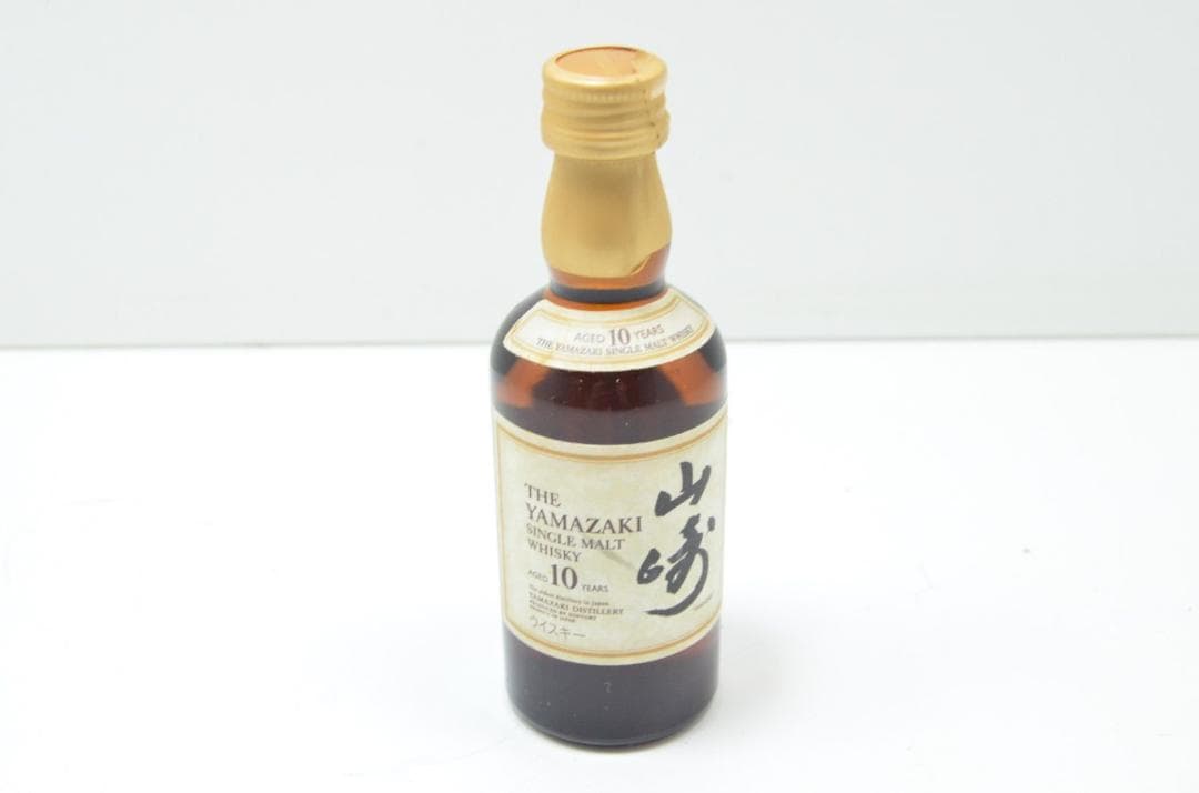 SUNTORY サントリー　山崎10年 シングルモルトウイスキー 50ml サントリー シングルモルト ウイスキー 山崎 10年 ホワイトラベル 40